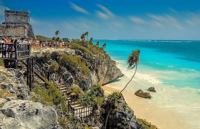 Erstaunliche Tour 4x1 nach Coba, Tulum, Cenote und Playa del Carmen. Mittagessen inbegriffen - Foto 8