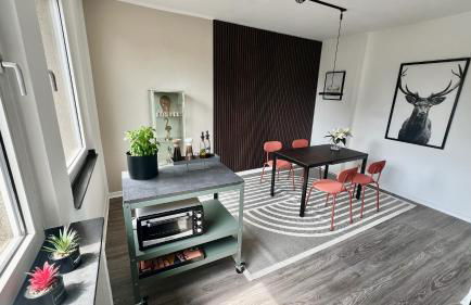 Apartment 2- Modernes Studio in Duisburg Meiderich, 4,7 km Hbf, U-Bahn 250m, Flughafen Düsseldorf 28 km, Landschaftspark 2,9 km, 5 Gehminuten von Herzklinik entfernt - Foto 6