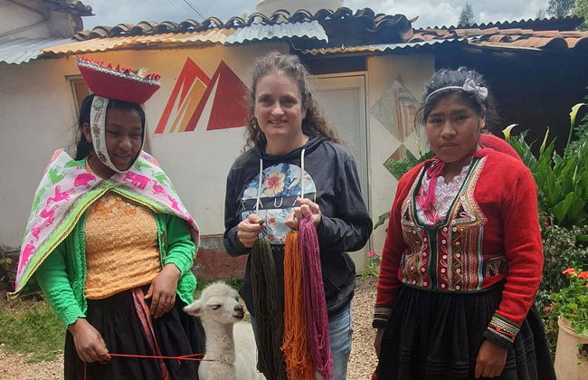 Visita a la comunidad Racchi Ayllu + Taller de tejido andino - Foto 6
