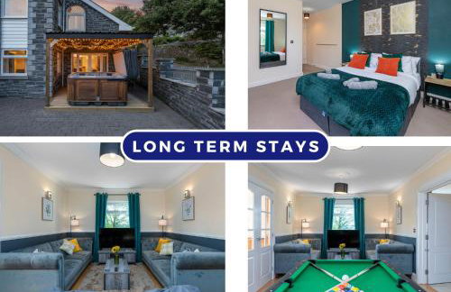 Long Stays, Hot Tub, 3 Bedroom, Unique Getaway, Sleeps 6, Car & Van Parking - Foto 1