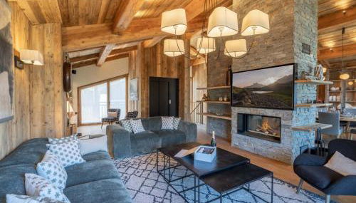 Chalet familial avec piscine et animaux admis proche pistes - FR-1-568-37 - Foto 3