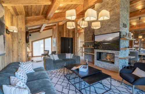 Chalet familial avec piscine et animaux admis proche pistes - FR-1-568-37 - Foto 3