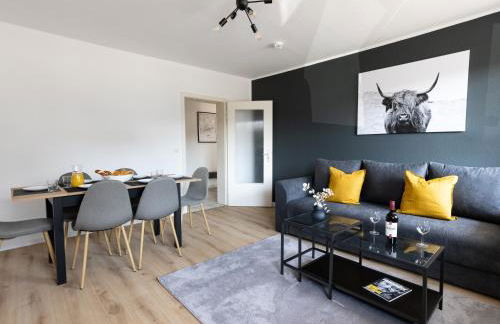 Zentrales Apartment Essen Kaffeevollautomat Parkplatz - Foto 5