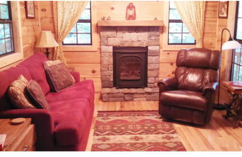 Cabin in the Treetops-Peaceful 1BR 20-Acre Rural Retreat-HotTub&WiFi near Asheville - Foto 3