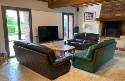 Nouveauté 2026 piscine chauffée - Le gîte de SoleilMapou pour 12 personnes en Normandie près de Fécamp et d'Etretat, idéal grandes tribus, vous pouvez me contacter sur Les gîtes de SoleilMapou - Foto 11