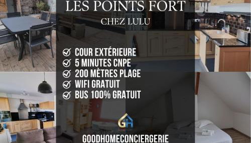 GOOD HOME Chez Lulu, plage & centrale - Foto 2