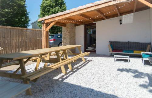 Longère pierres/modernité proche mer/la guittière - Foto 9