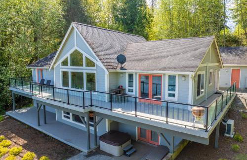 Shelton Waterfront, Fire pit, Hot tub, Game, Beach - Foto 4