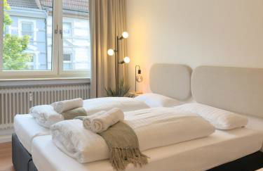 Zentrales City-Apartment mit Free WiFi & Self Check-In & Balkon - Foto 26
