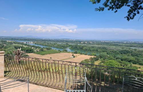 VILLA au calme avec VUE MAGNIFIQUE -entièrement climatisée - piscine - Photo 46