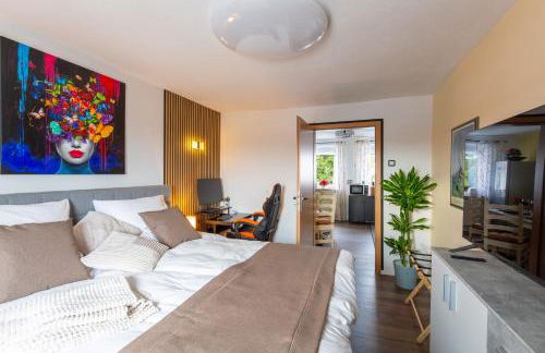 GADD Ferienwohnung # 002 Glück an der Donau # Best Elegant Suite 24#7 Check in - Foto 7