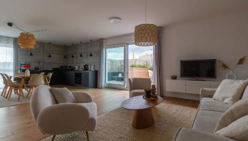 Penthouse-Ferienwohnung Wolfsburg mit Dachterrasse WLAN Smart-TV überdachter Parkplatz Wallbox - Foto 2