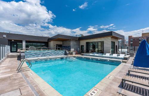 Downtown SLC Luxury 1BD 1BA - Pool HotTub 24hrGym - Foto 39