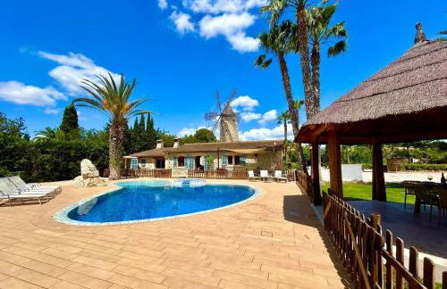 Es Molí d'en Mig, jacuzzi, piscina y barbacoa - Foto 35