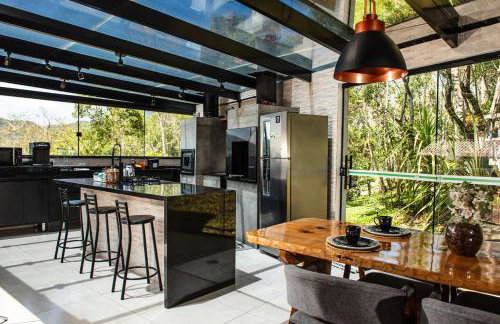 Chalé Bela Vista Montanha Capivari - Foto 14