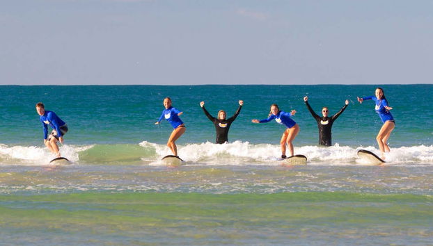 Catch waves for the first time