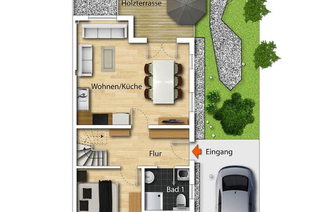 Doppelhaushalfte Strandhaus II in Trassenheide - Foto 20
