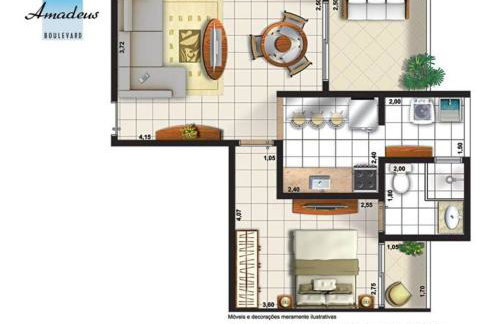 SJC Funcional e Aconchegante - Foto 14