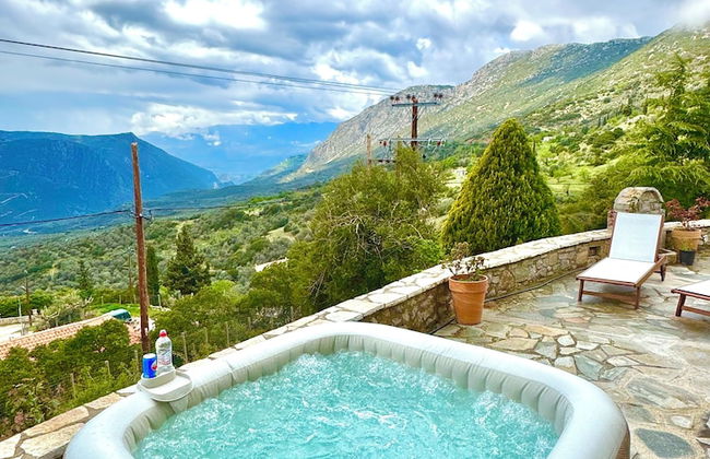 Rock Dandy, Deluxe Chalet, Arachova - Delphi, Private Sauna - Foto 58
