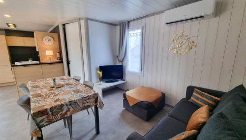 Chalet 19 Cosy bord de Lac, dans domaine avec piscine couverte accueil 4 voyageurs LOUMAELOU - Foto 5