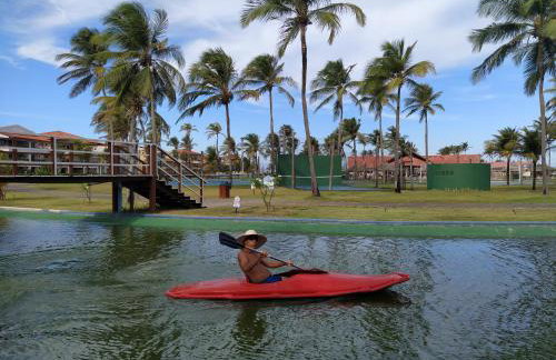 Apartamento Aquaville Pé na areia e Água coco - Photo 26