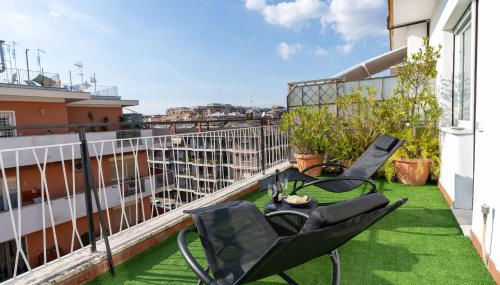 Domvs Tibvrtina - Solarium Zone, Terrace, A-C, Roma - Foto 2, sunbed