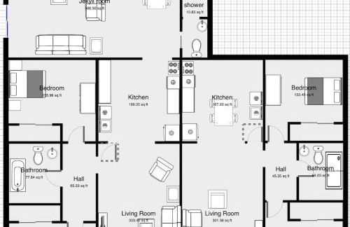 Sandy Toes A & B Whole Duplex - Foto 9