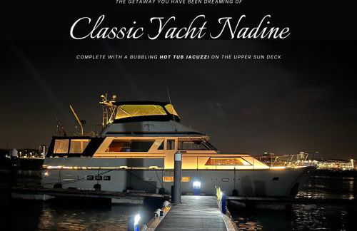 Classic Yacht Nadine in Poole Harbour, Dorset, with a Hot Tub Jacuzzi - Photo 1