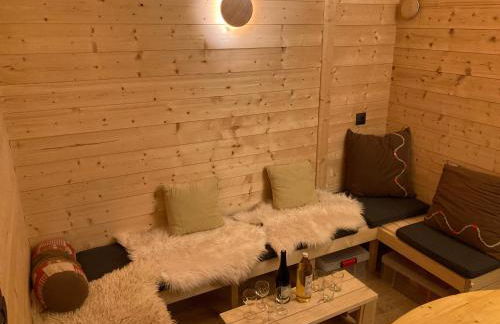 l'Echo des Glieres vue montagne centre village sauna & grill - Foto 35