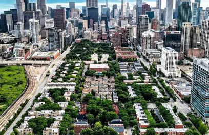 Art Downtown Fulton Market Entire 3 bedroom Home Sleep10 Private Garage Roof EV Tesla - Foto 14