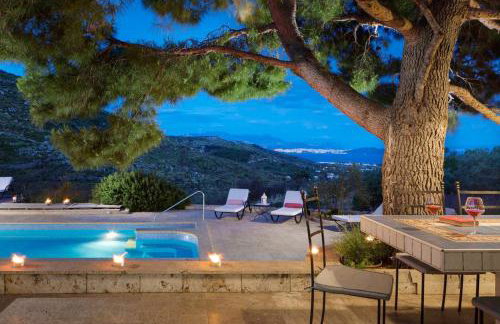 Panoramic Villa in Prgomet, Sea View and Private Pool - Foto 63