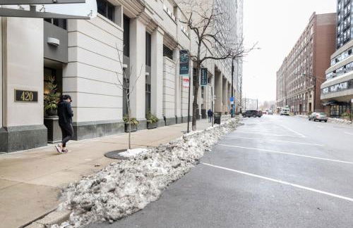 Streeterville Studio w Pool Gym nr Park CHI-581 - Foto 32