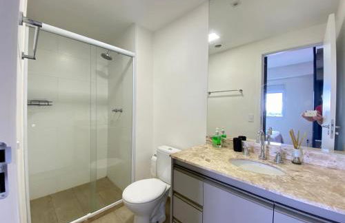 Apartamento Wi-fi, Split, Estacionamento e Piscina - Foto 31