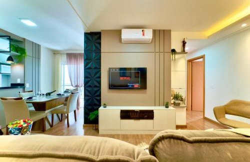 Apto em Condominio Frente Mar com Piscinas Spa Sala de Jogos Quadra de Futebol e Espaco Kids Ideal para Familias - Photo 3