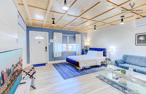 The Moose #3 - Modern Luxe Studio with Free Gated Parking & Wifi - Foto 10