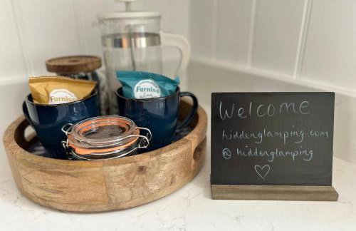 Luxury Shepherds Hut With Wood Fired Hot Tub - Foto 15