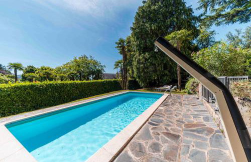Villa Santa Chiara Lesa - appartamento vista lago con piscina - Foto 39