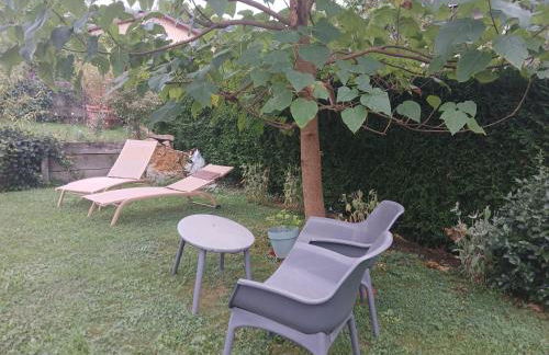 Studio calme petite vue lac - Photo 13