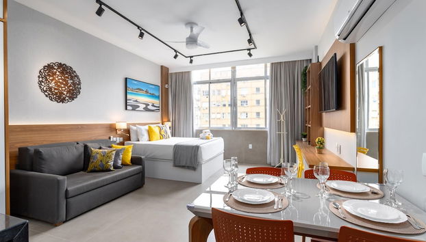 3 Minutes From Copacabana Beach Nsc904 - Foto 4, Habitación