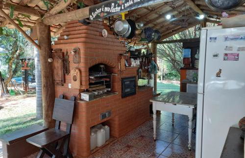 Casa de campo serrana, alegre e com piscina - Foto 29