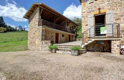 Charmant gîte avec terrasse et animaux acceptés à Belmont-de-la-Loire - FR-1-496-305 - Foto 7