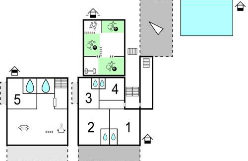 Lovely Home In Rumin With Kitchen - Foto 47