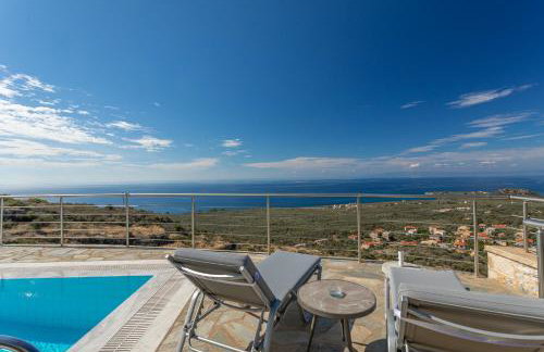 IRIS, Luxury Stone Villa in Stoupa with Private Infinity Pool, BBQ and Amazing Sea View - Foto 8