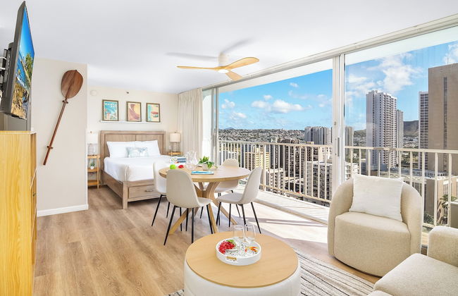 Renovated Pacific Monarch Studio Near Waikiki Beach - Foto 39