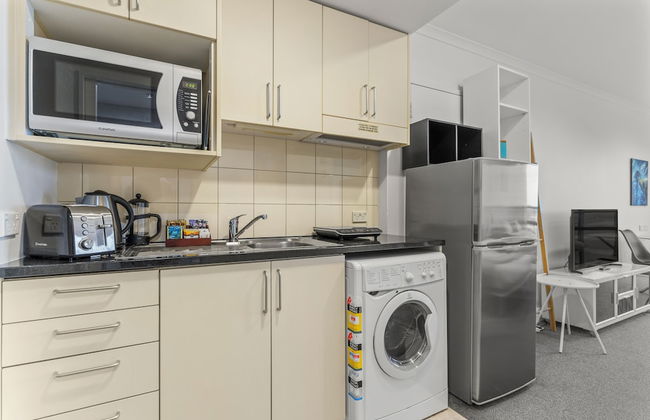 Sea City Views Takapuna Studio w Carpark - Foto 14