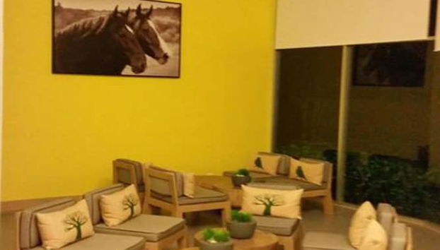 Zona de estar del vestíbulo