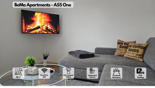 BeMa Apartments Hallstadt - ruhig, zentral mit Balkon, mit Parkplatz und in Nähe von Bamberg - AS5 One - Foto 1