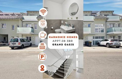Harmonie Homes - Built in 2025 - High-Quality Beds & Linen - Full Kitchen - Fiber WiFi - 4K Smart TV - 2 Balconies - Elevator - Free Private Parking - Near Augsburg - 20 Min via Autobahn to Munich-West - Foto 48