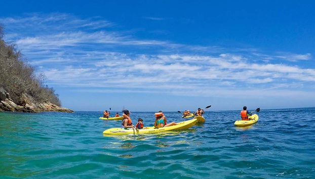Você poderá usar caiaques