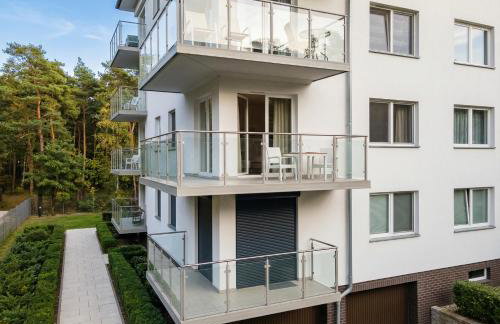 Deluxe Suite, 150 meters to Beach, Large Balcony, Parking, Lift, Porta Mare Leśne Tarasy - Foto 9